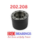 202.208 ISO (DT 4.64657 MERCEDES-BENZ Sampa 202.208 9753300825 FAG HUB803194 9753300425)