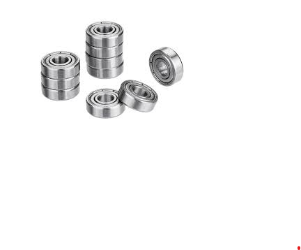 RBC R166 ZZ Ball Bearings – 3/16 X 3/8 X 1/8 Inch, ABEC3, Shielded (R166 Z)